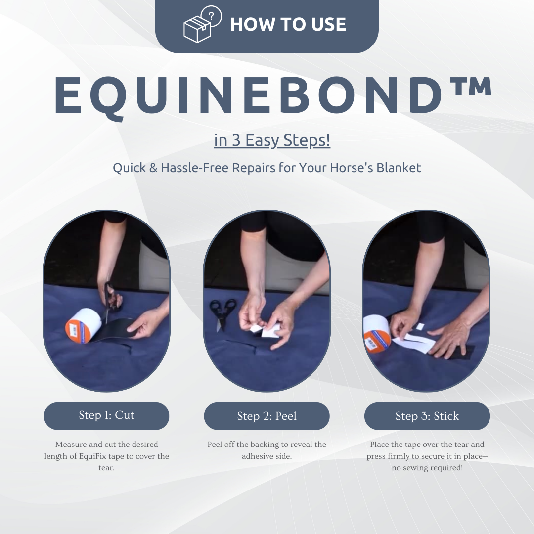 Equinebond™ Horse blanket tape