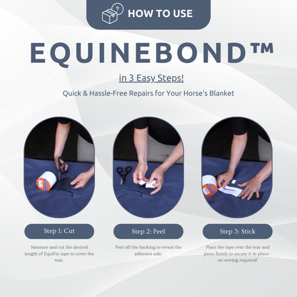 Equinebond™ Horse blanket tape